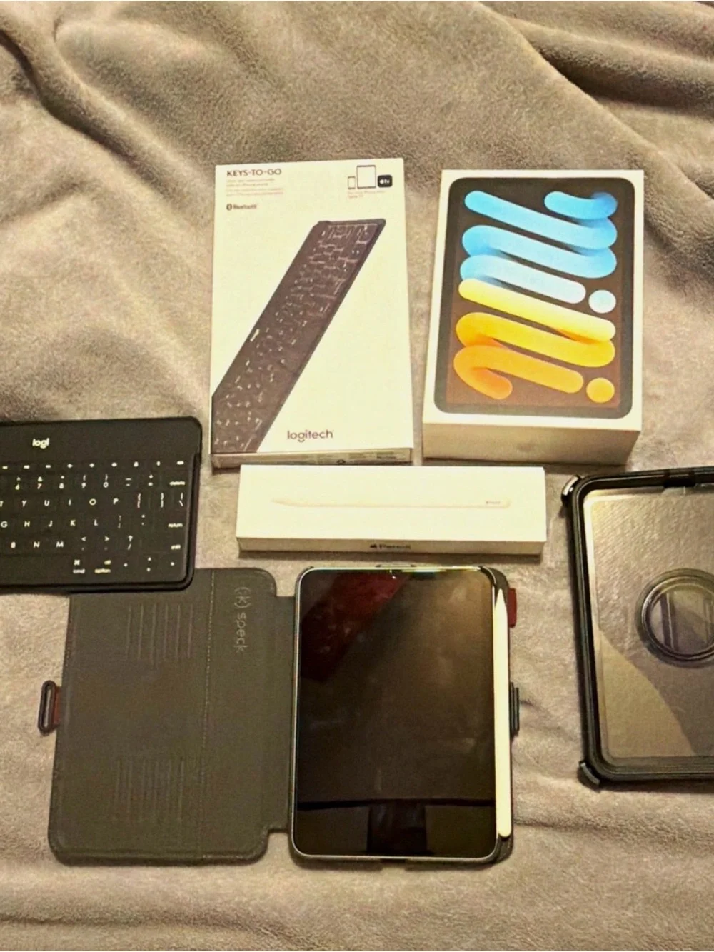 Apple iPad Mini 6th Generation with Apple Pencil and Accessories